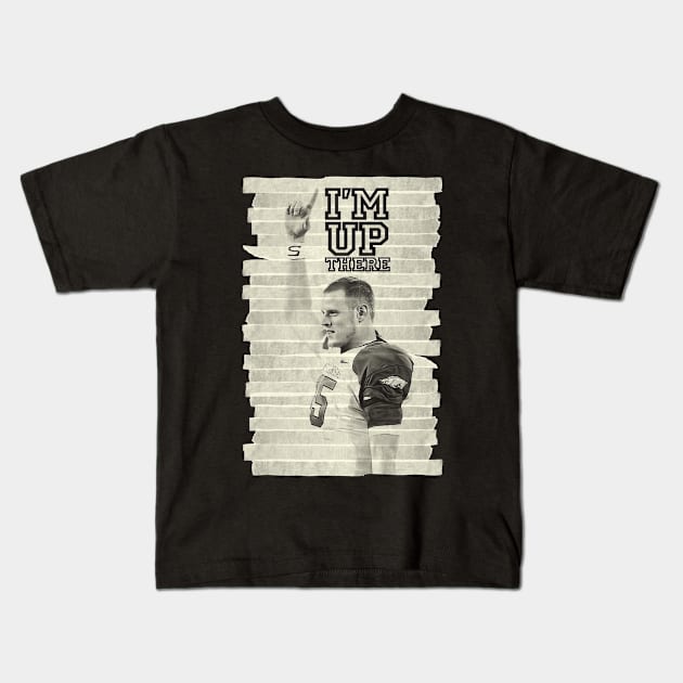 I'm Up There Kids T-Shirt by PAPER TYPE